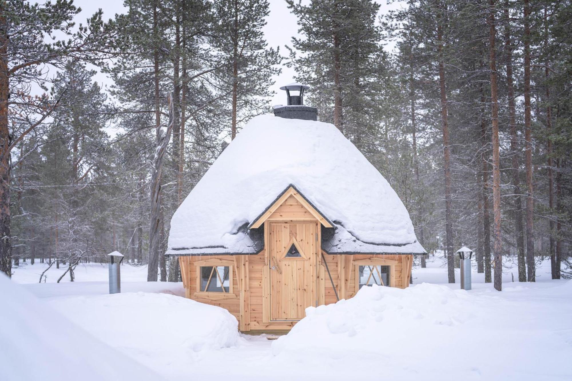 Kuukkeli Log Houses Aurora Cabin - Jaspis Saariselka Eksteriør bilde